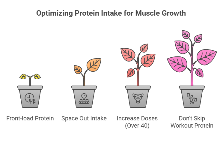 optimizing protein intake for muscle growth