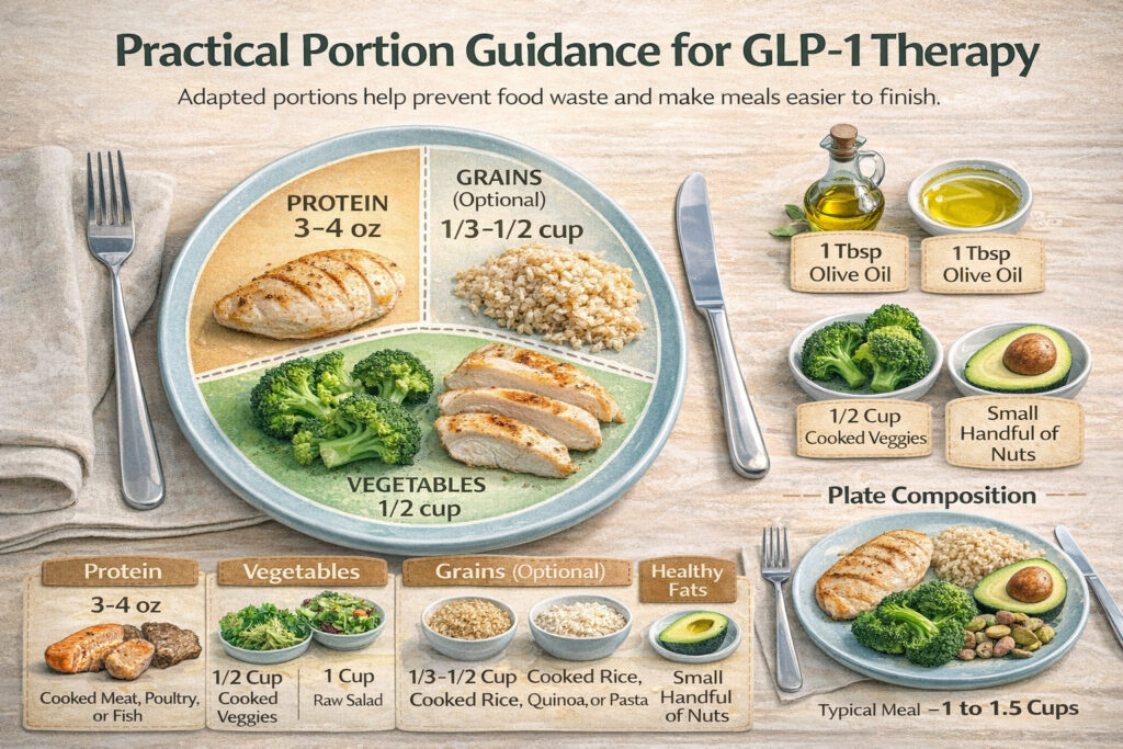 pRACTICAL PORTION GUIDANCE FOR glp-1 therapy