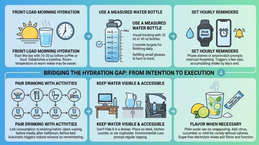 bridging the hydration gap