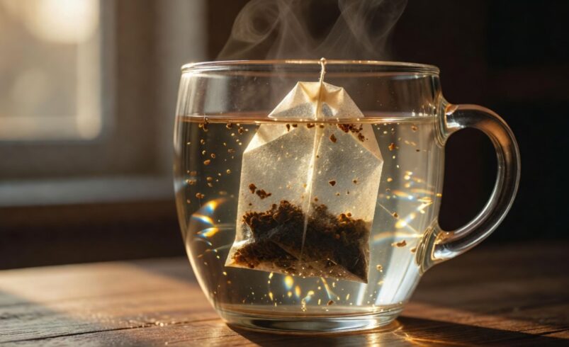 Your morning tea ritual is serving you billions of plastic particles
